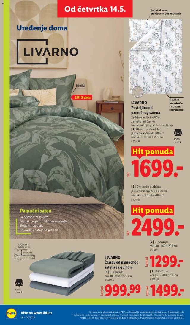 Novi Lidl katalog od 14.05.