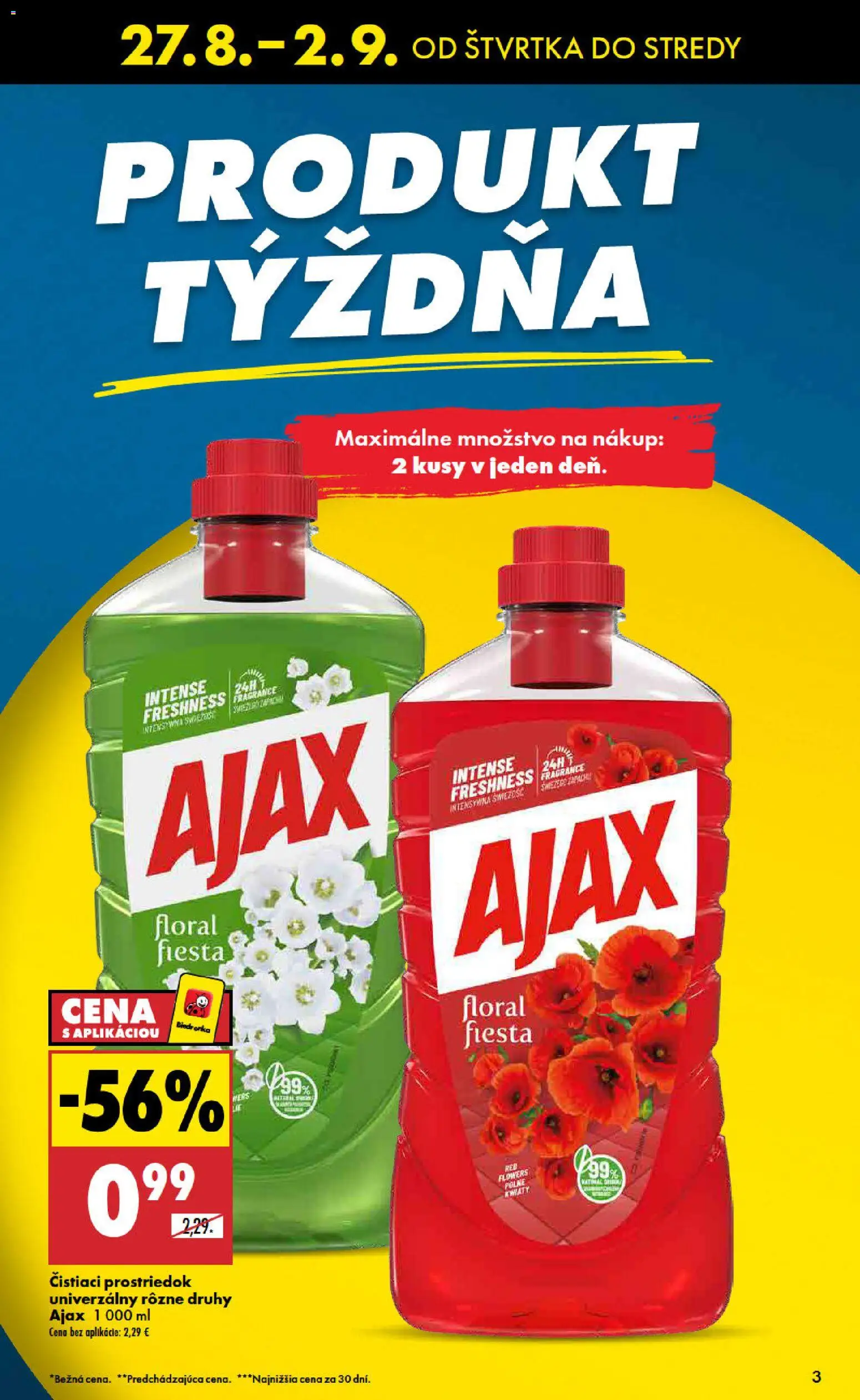 Náhľad Biedronka letáku platného od 27.08.2026