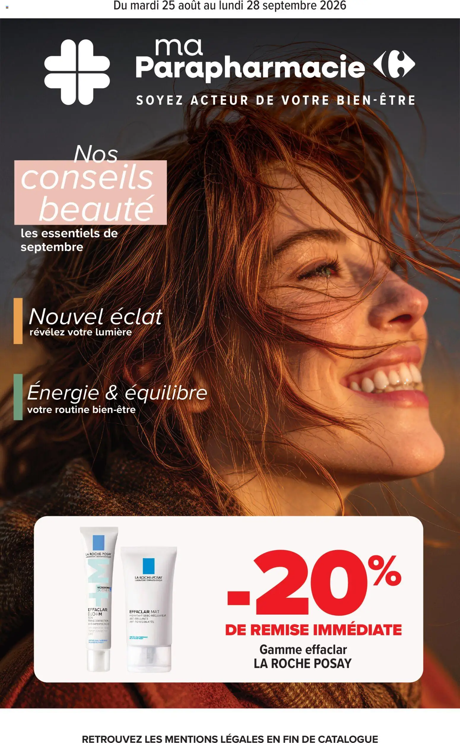 Prévisualisation de Carrefour Parapharmacie, beauté, santé, bein-être du magasin Carrefour formulaire valide 25/08/2026