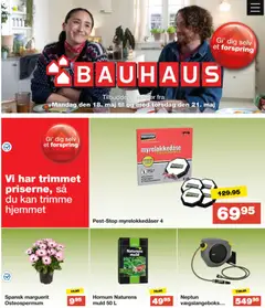 Eksempel på tilbudsavis Bauhaus - Tilbudsavis fra butik Bauhaus gyldig fra 18/05/2026
