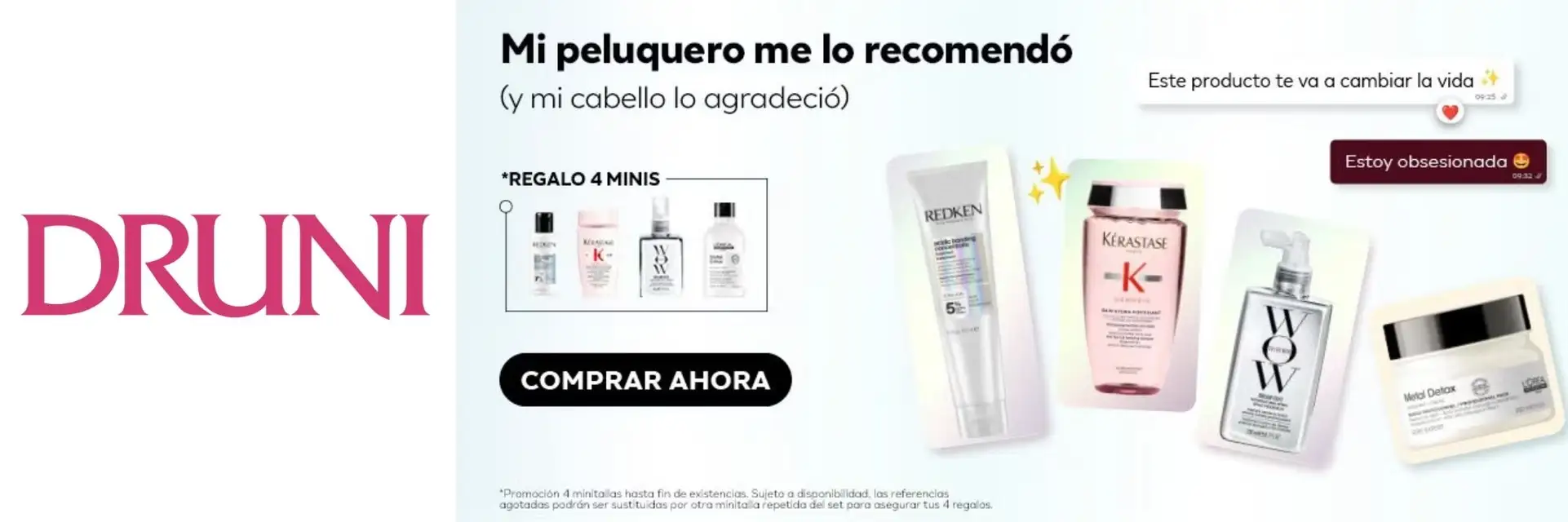 Mi peluquero me lo recomendó
