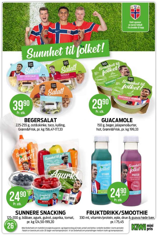 Ny Kiwi kundeavis fra 22/06