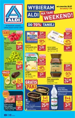 Náhled nabídky: Aldi Polsko Aldi Polsko leták - Oferta weekendowa platný od 30.07.2026