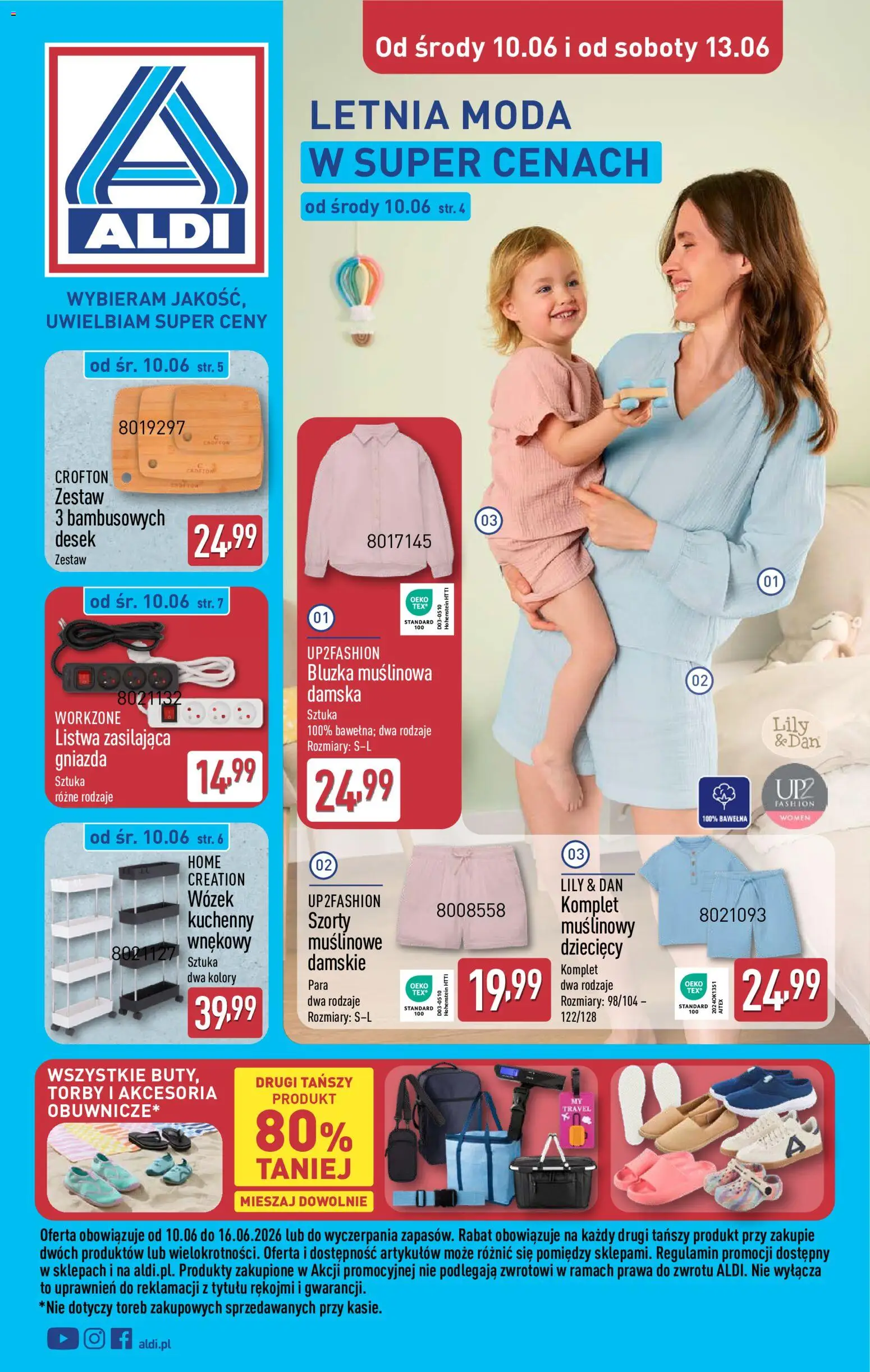 Pogląd gazetki "Aldi gazetka - Hity od Środy i od Soboty" ze sklepu Aldi ważnej od 10.06.2026