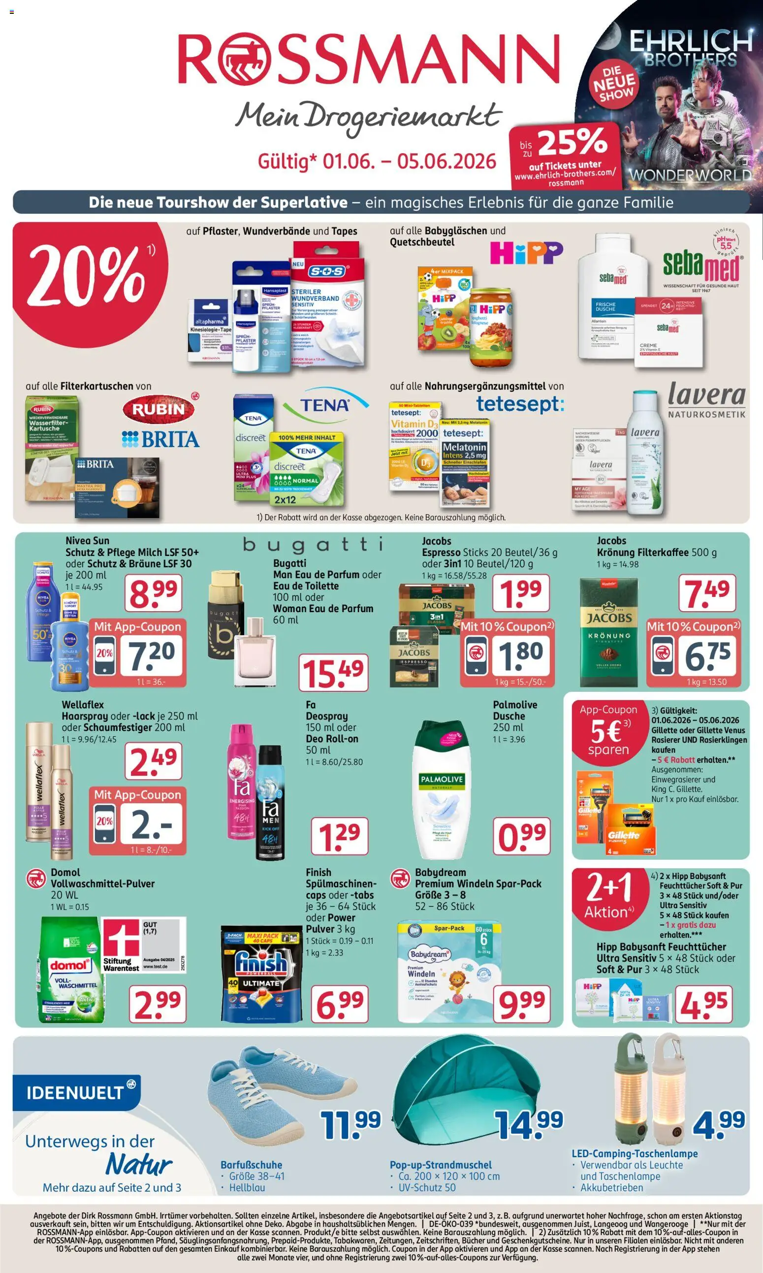 Vorschau von dem Prospekt des Geschäftes Rossmann, gültig ab dem 01.06.2026