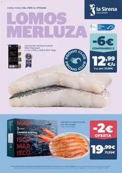 Vista previa del folleto de la tienda La Sirena válido desde el 29/10/2026 