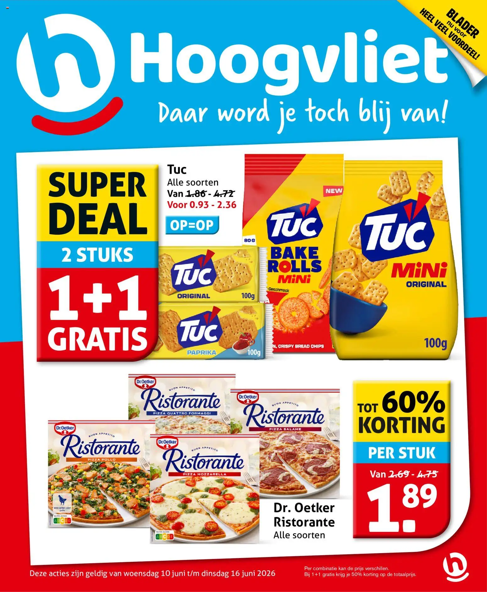 Voorbeeld van Hoogvliet folder van winkel Hoogvliet geldig vanaf 10-06-2026