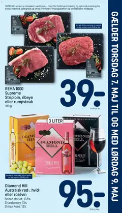 Eksempel på tilbudsavis Rema 1000 - Uge 19 Indstik fra butik Rema 1000 gyldig fra 07/05/2026