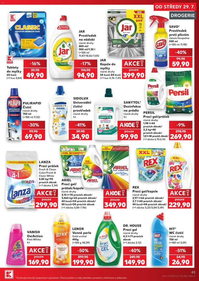 Nový Kaufland leták od 29.07.