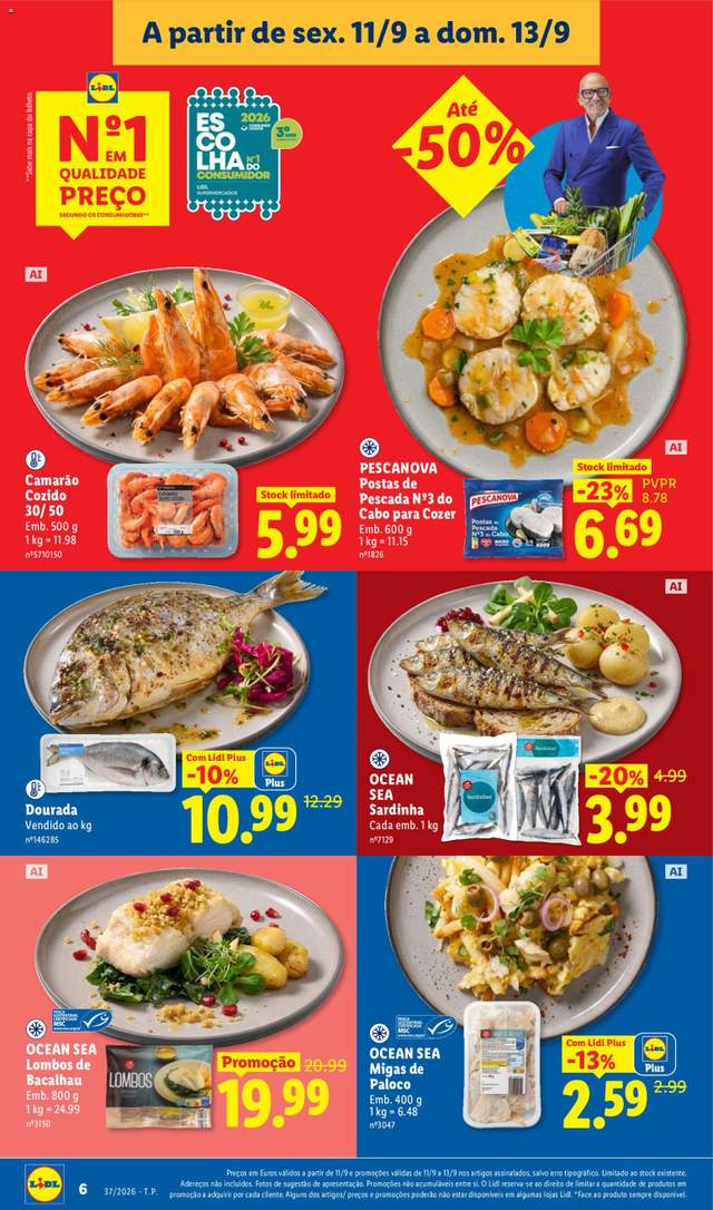 Novo folheto Lidl a partir de 07/09