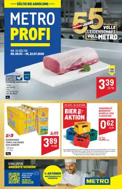 Vorschau der Angebote: Metro Metro angebote Profi gültig ab 09.07.2026