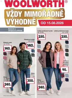 Náhled nabídky: Woolworth Woolworth leták platný od 15.08.2026