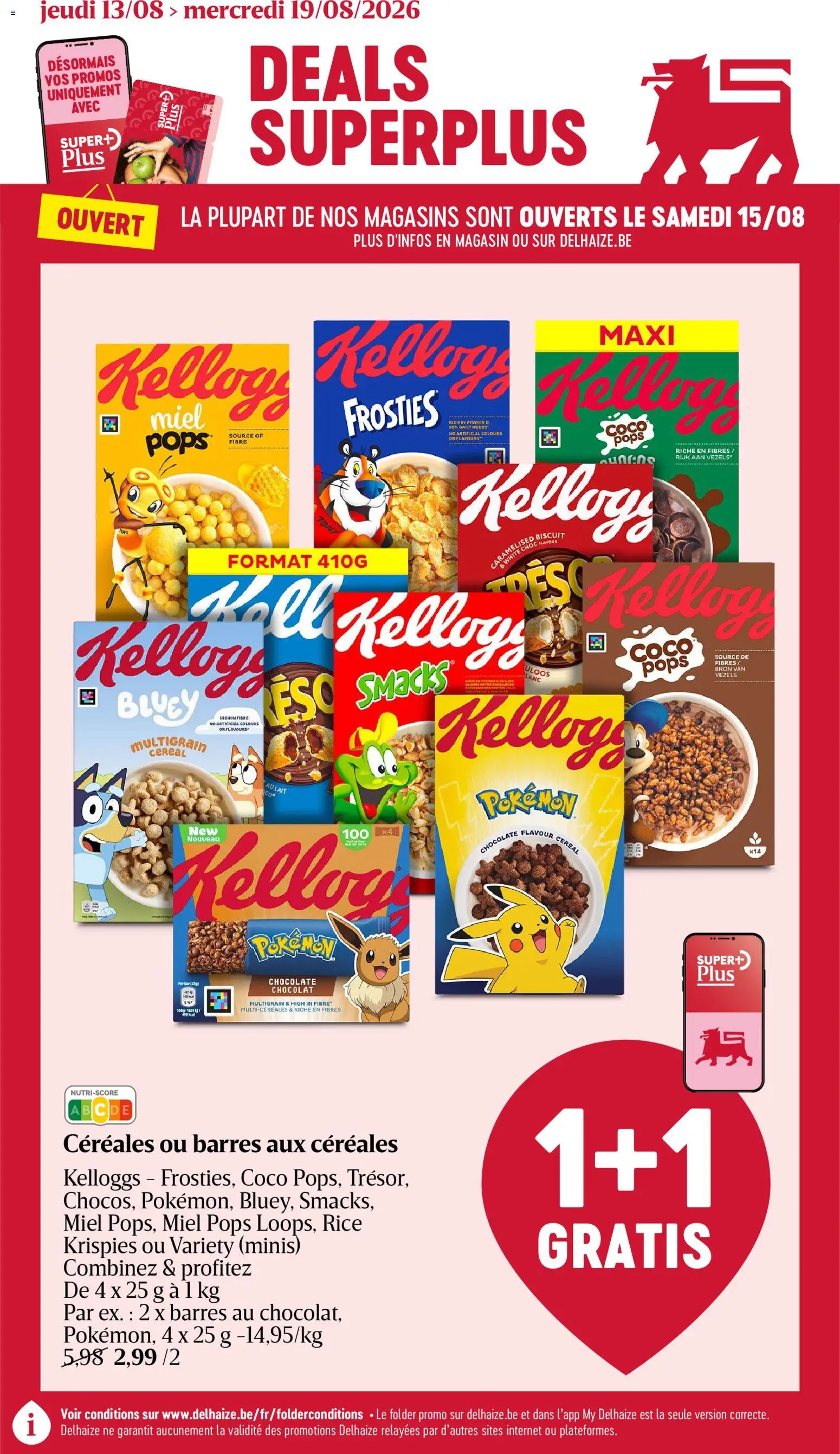 Voorbeeld van Delhaize folder semaine 33 van winkel Delhaize geldig vanaf 13/08/2026
