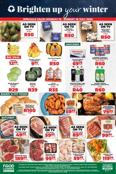 Preview of Food Lover's Market flyer valid from 13/07/2026