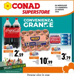 Anteprima dell'opuscolo Conad volantino Superstore Lazio dal negozio Conad valido da 12/08/2026