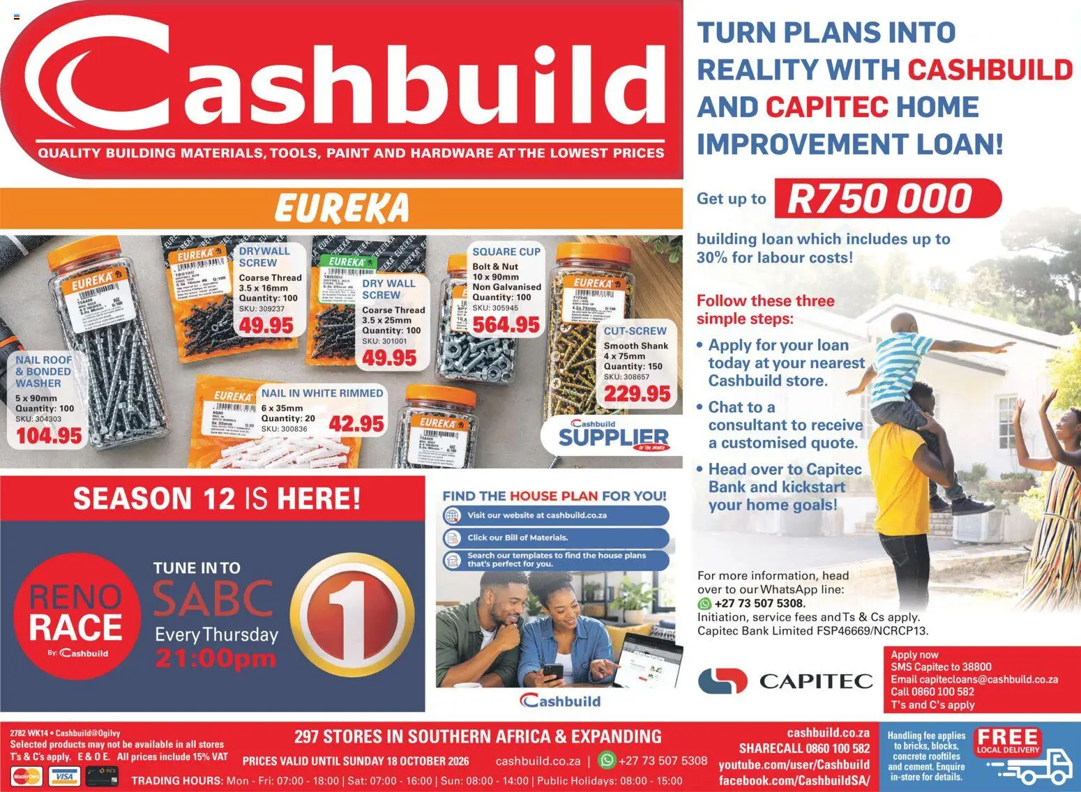 Preview of Cashbuild flyer valid from 01/10/2026 - Paint, Beer