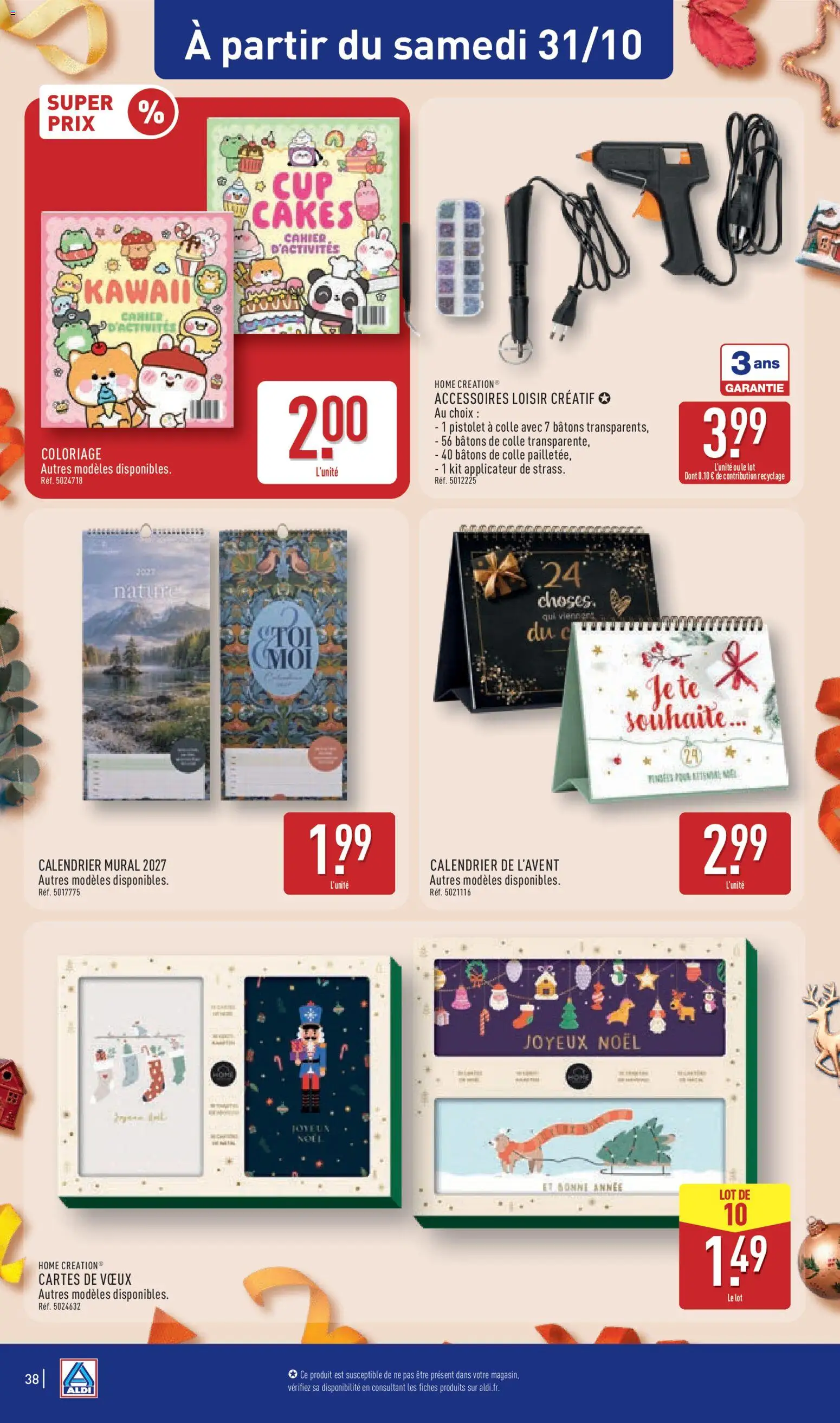 Prévisualisation de Aldi catalogue du magasin Aldi formulaire valide 27/10/2026