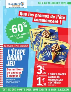 Prévisualisation de E.Leclerc catalogue express du magasin E.Leclerc formulaire valide 07/07/2026