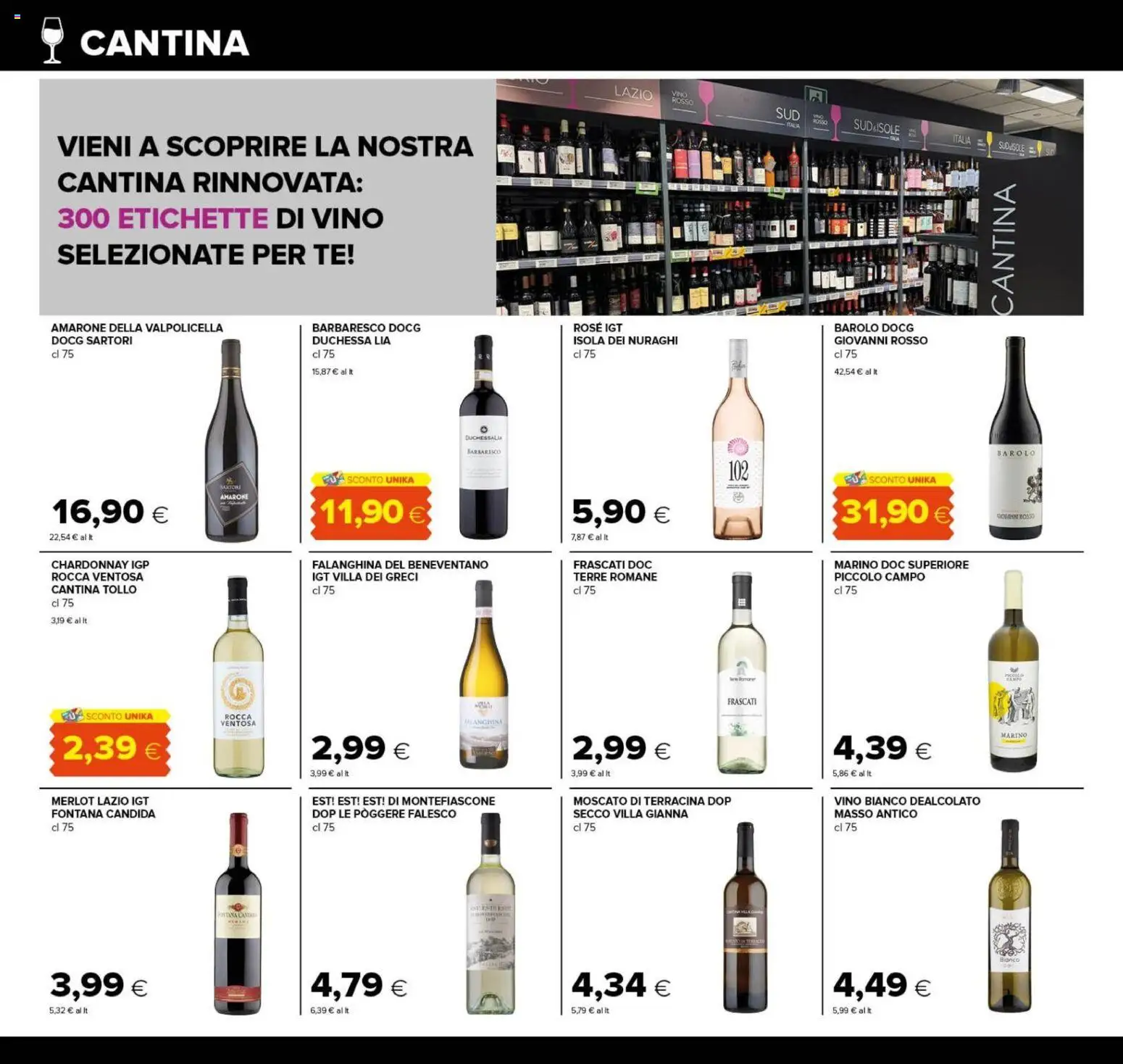 Anteprima dell'opuscolo Tigre volantino Tutto Nuovo Roma dal negozio Tigre valido da 22/10/2026 - Vino, Tè, Vino bianco