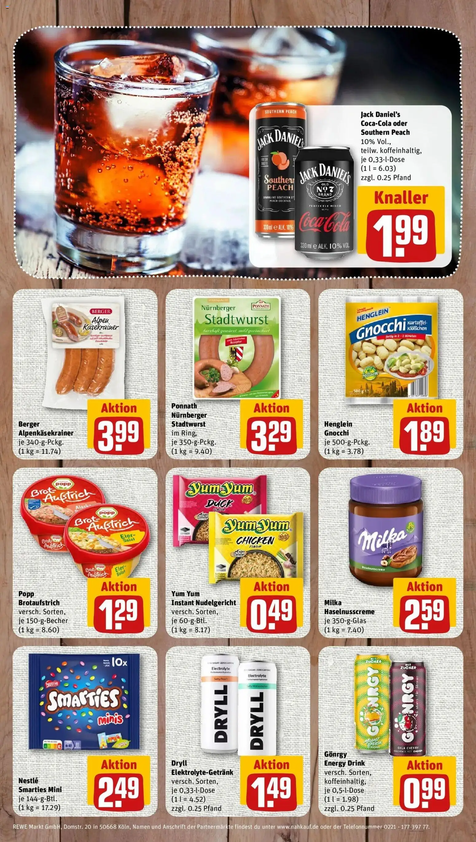 Vorschau von dem Prospekt des Geschäftes Rewe, gültig ab dem 26.10.2026