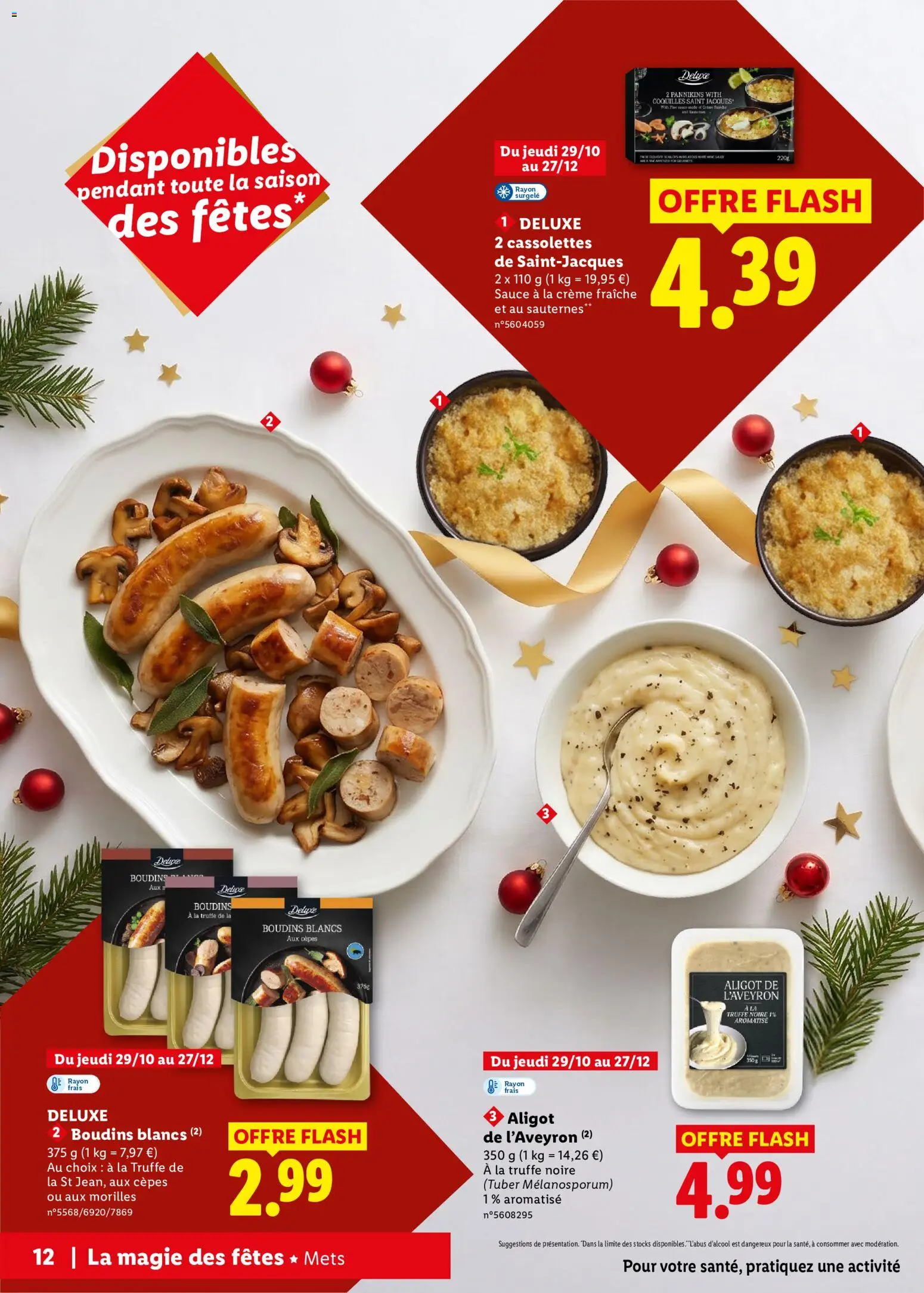 Prévisualisation de LIDL Catalogue de Noël du magasin LIDL formulaire valide 29/10/2026