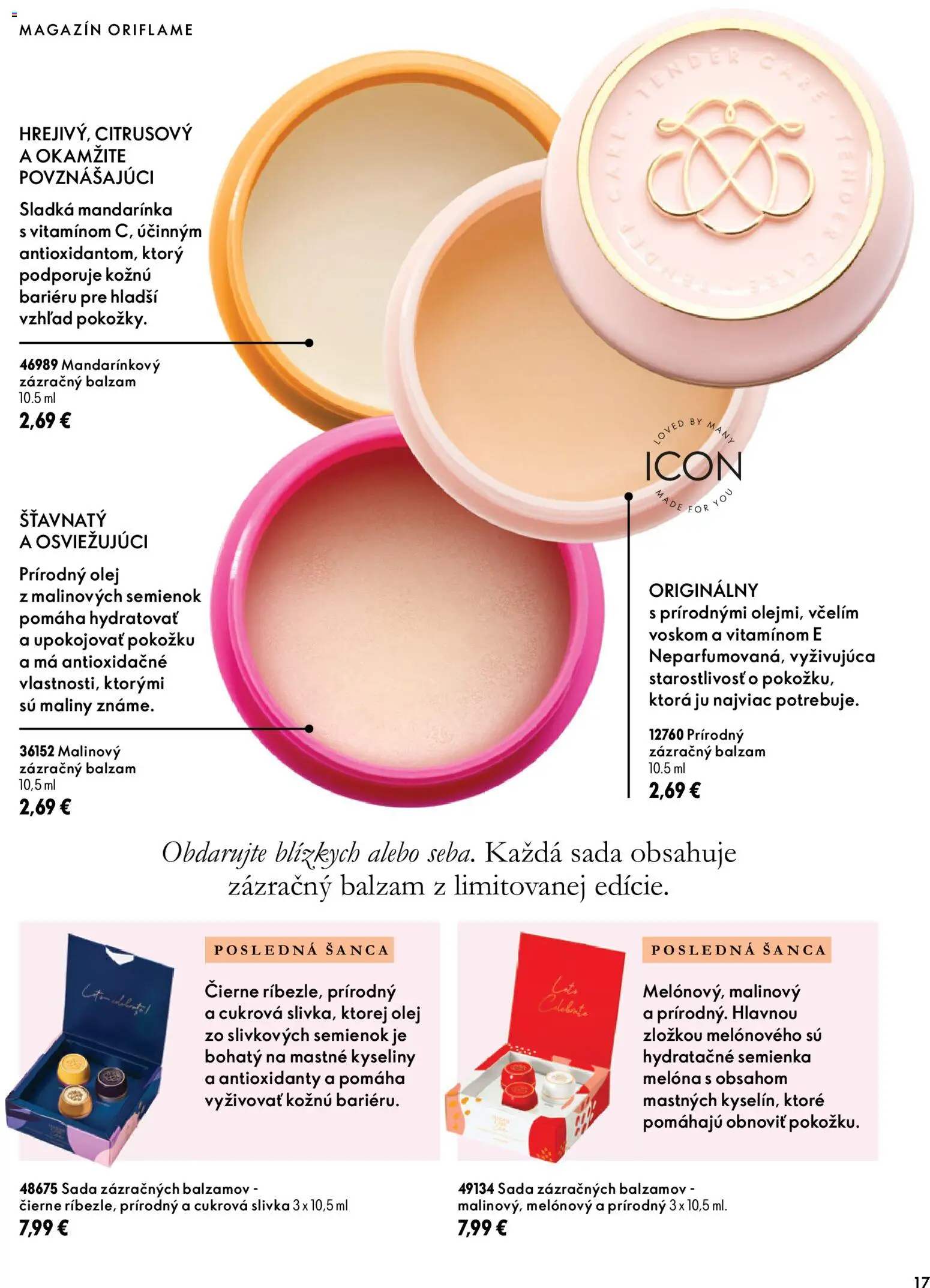 Náhľad Oriflame letáku platného od 30.09.2026 - Olej, Maliny