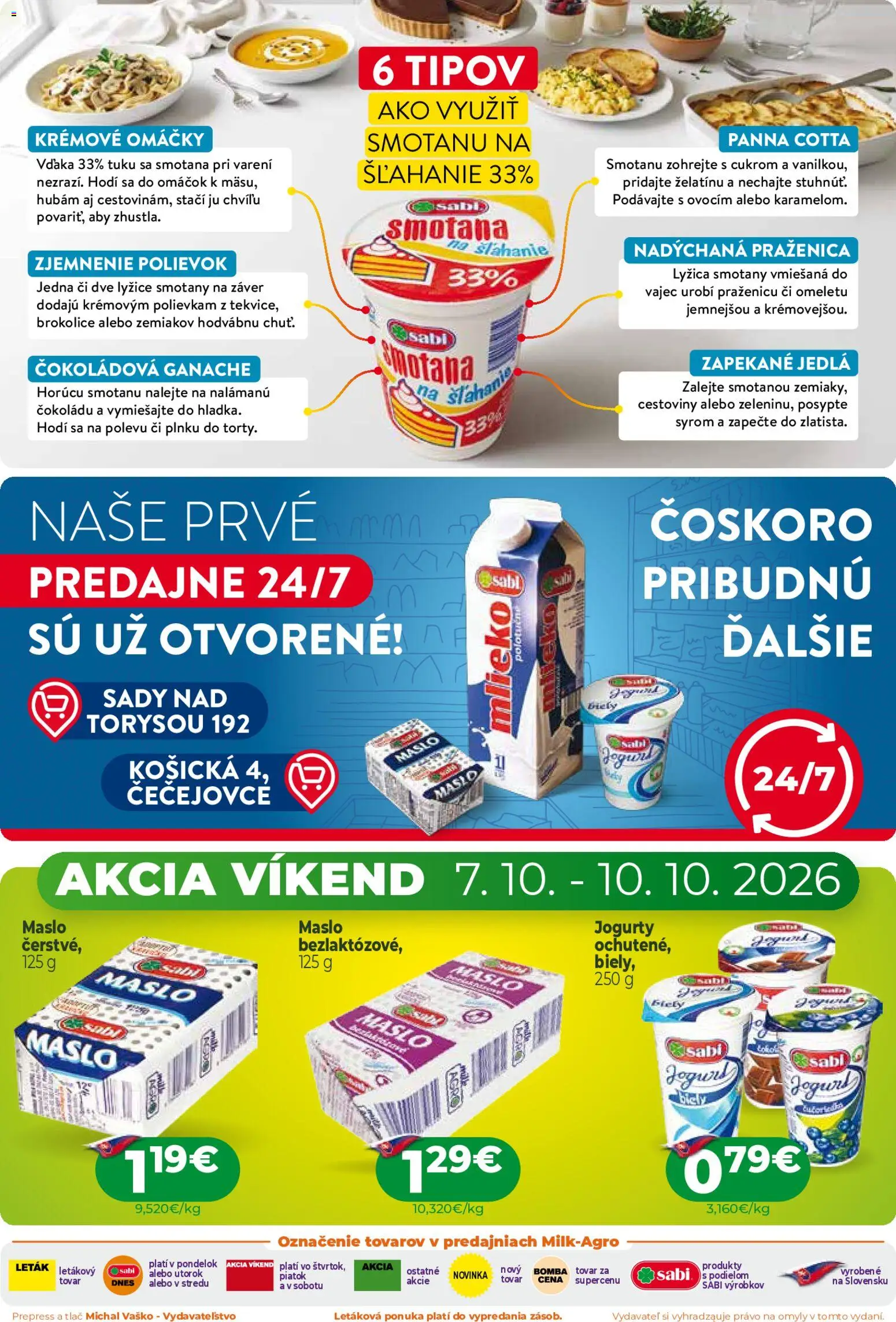 Náhľad Milk Agro letáku platného od 07.10.2026