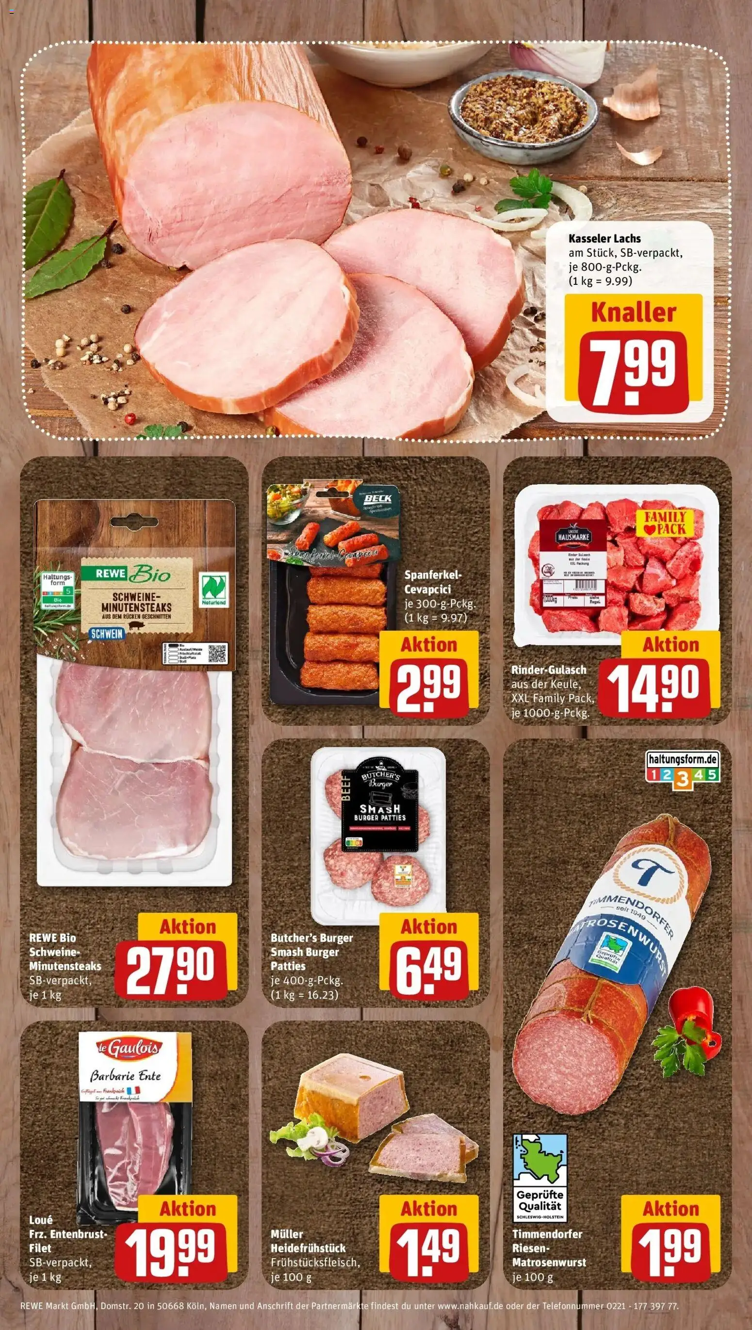 Vorschau von dem Prospekt des Geschäftes Rewe, gültig ab dem 12.10.2026
