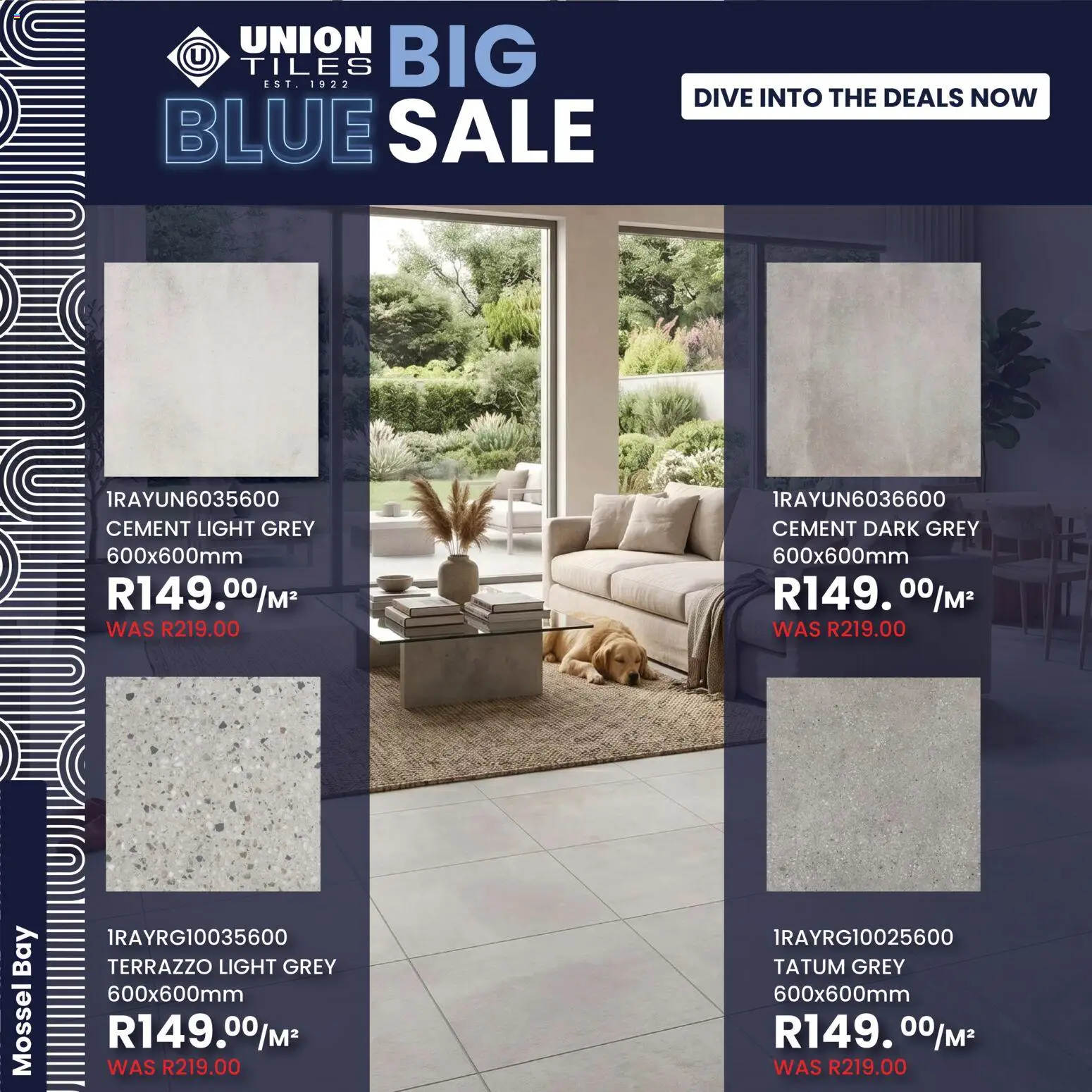 Preview of Union Tiles flyer valid from 26/05/2026 - Light, Cement