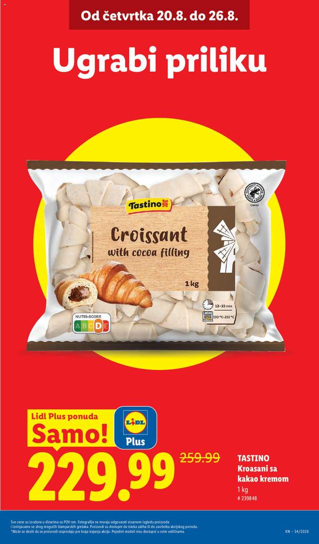 Novi Lidl katalog od 20.08.
