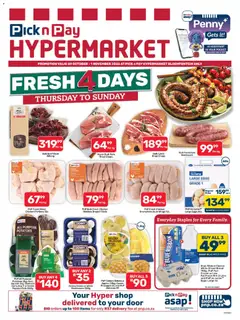 Preview of Pick n Pay flyer valid from 29/10/2026