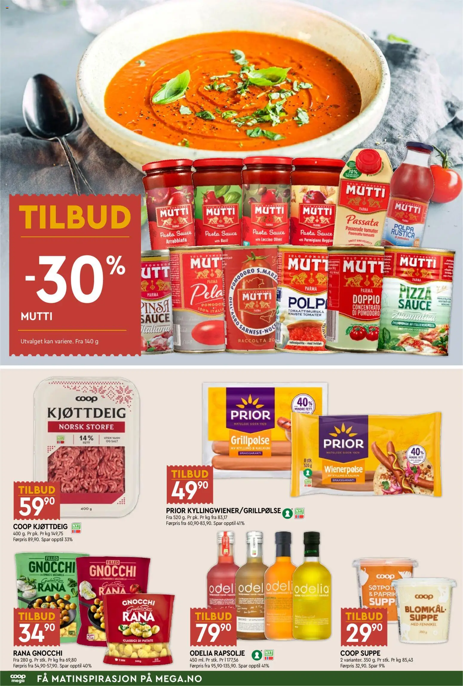Forhåndsvis Coop Mega kundeavis fra butikk Coop Mega gyldig fra 24/08/2026