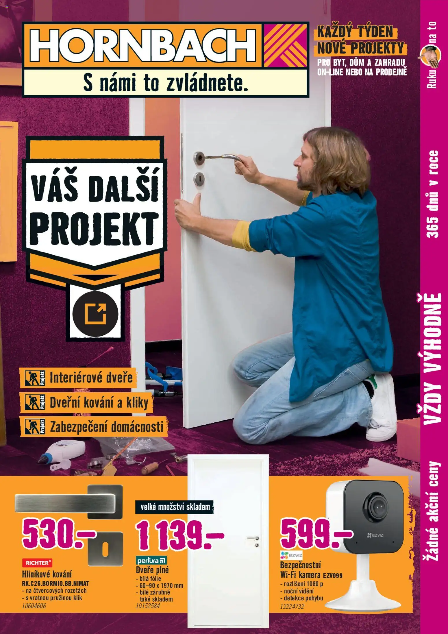 Náhled nabídky: HORNBACH HORNBACH leták - Dveře platný od 05.08.2026