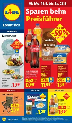Vorschau von dem Prospekt des Geschäftes Lidl, gültig ab dem 17.05.2026