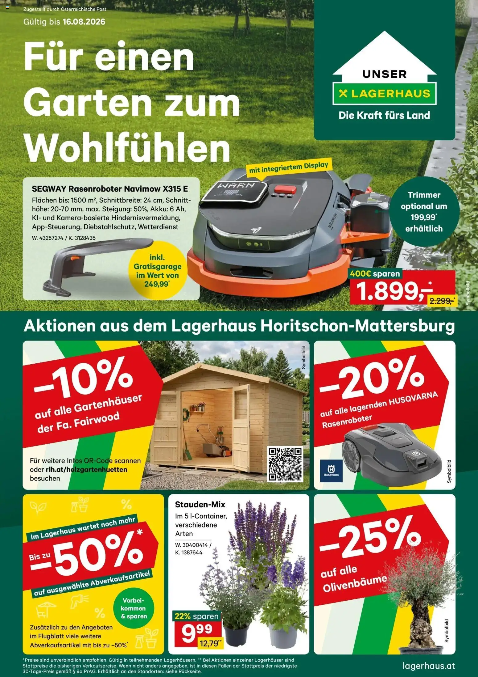 Vorschau der Angebote: Lagerhaus Lagerhaus Wochen Angebote gültig ab 03.08.2026