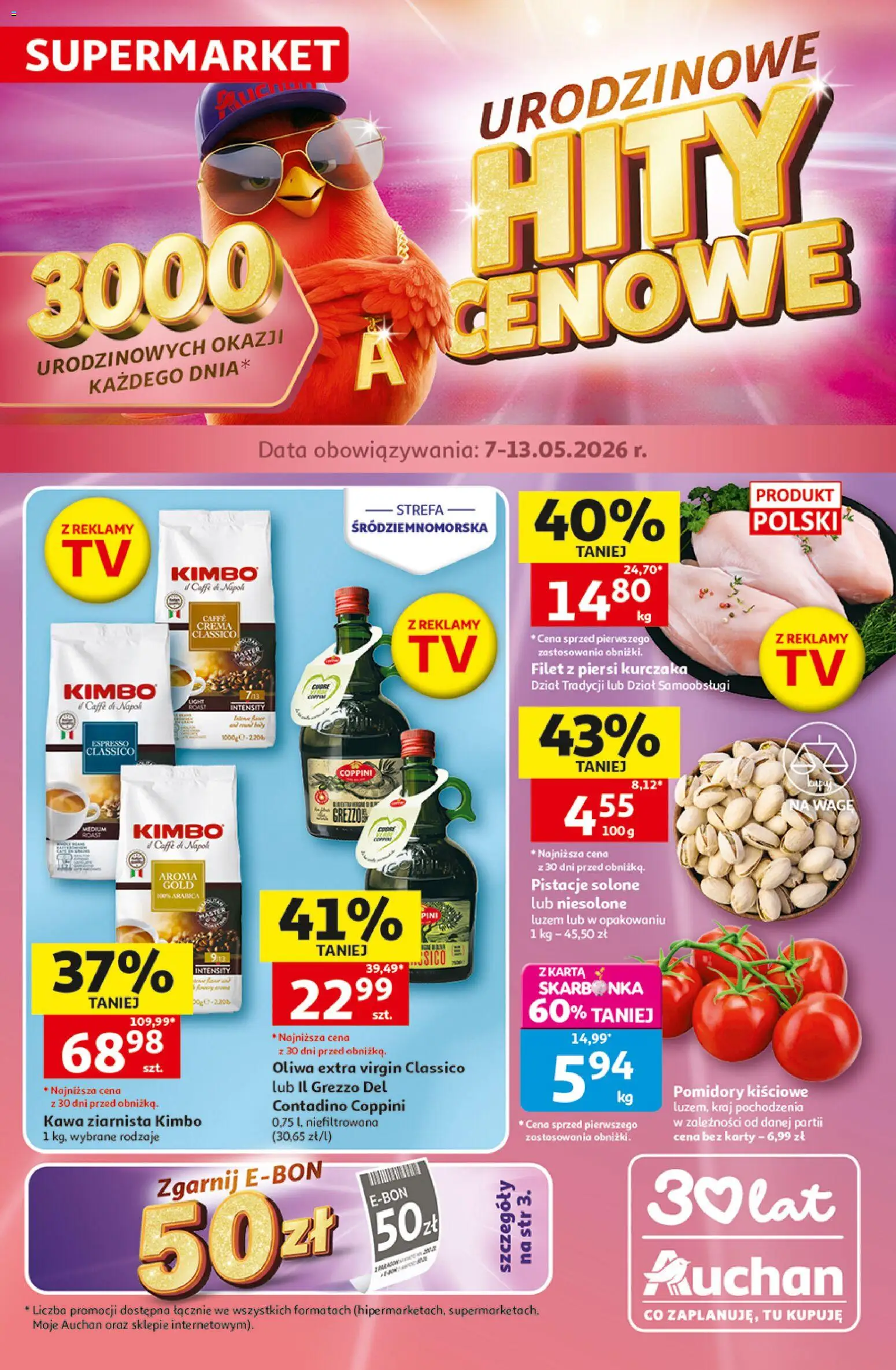 Pogląd gazetki "Auchan gazetka" ze sklepu Auchan ważnej od 07.05.2026