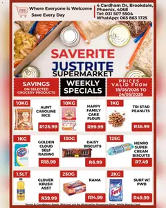 Preview of Saverite flyer valid from 18/05/2026