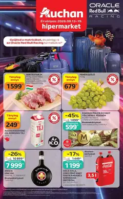 Ajánlatok - Auchan akciós újság Szolnok megtekintése, amely érvényes 2026.08.13.-től