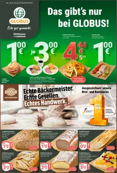 Vorschau von dem Prospekt des Geschäftes Globus, gültig ab dem 24.08.2026