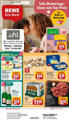 Vorschau von dem Prospekt des Geschäftes Rewe, gültig ab dem 04.05.2026