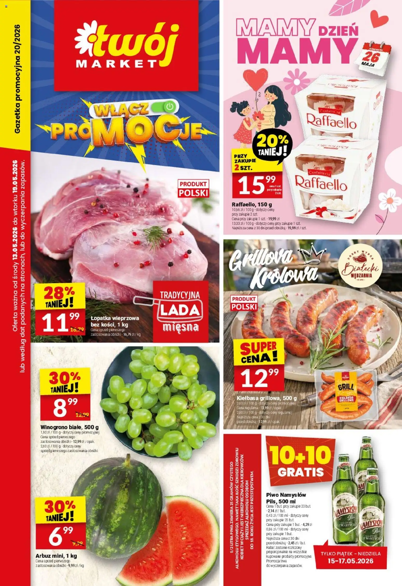 Pogląd gazetki "Twój Market gazetka" ze sklepu Twój Market ważnej od 13.05.2026