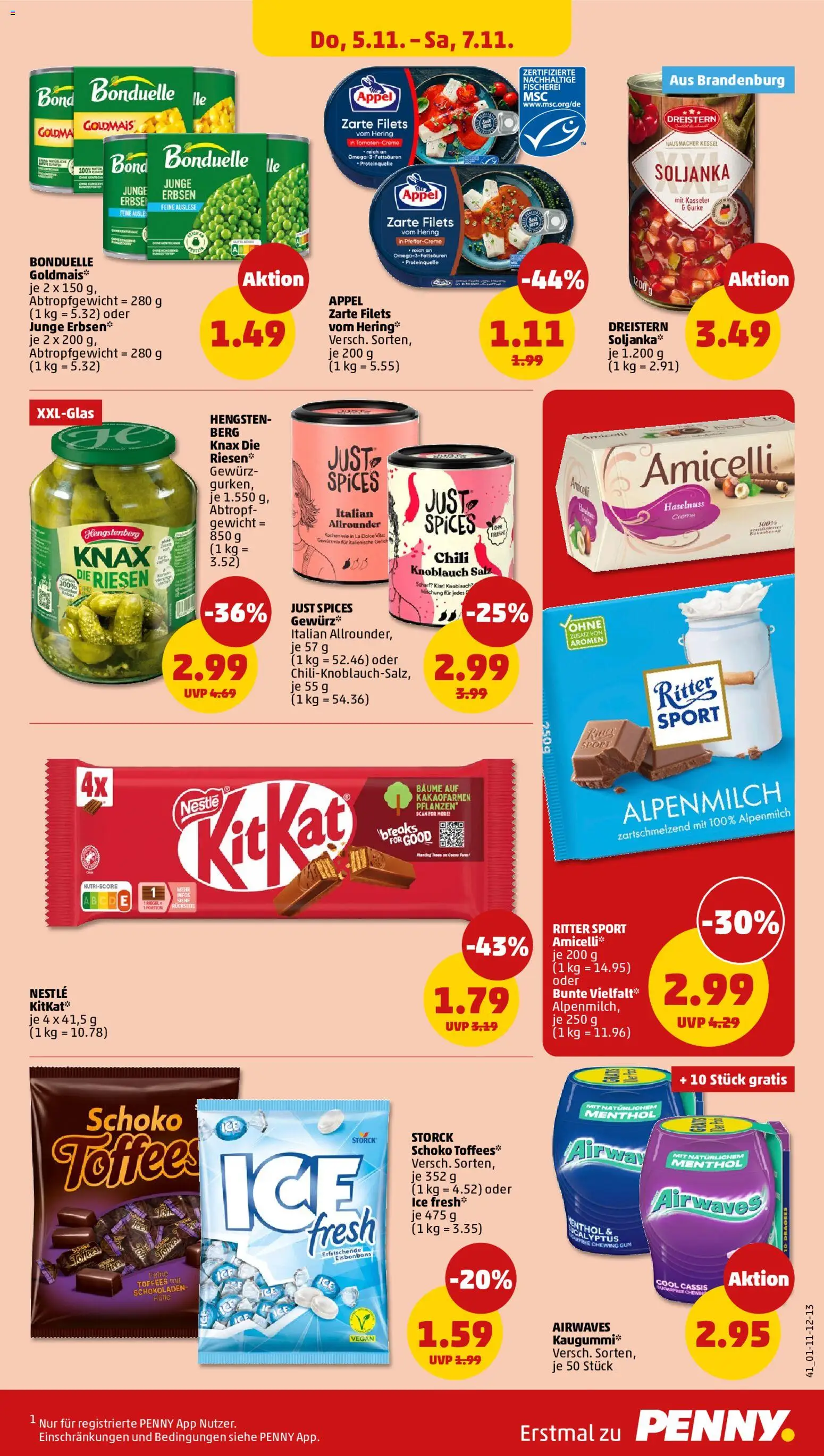 Vorschau von dem Prospekt des Geschäftes Penny, gültig ab dem 02.11.2026