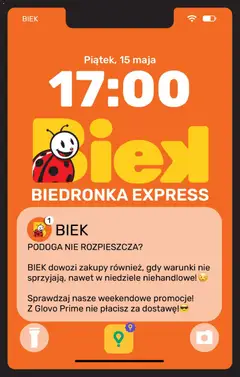 Pogląd gazetki "Biedronka gazetka - Biek" ze sklepu Biedronka ważnej od 15.05.2026