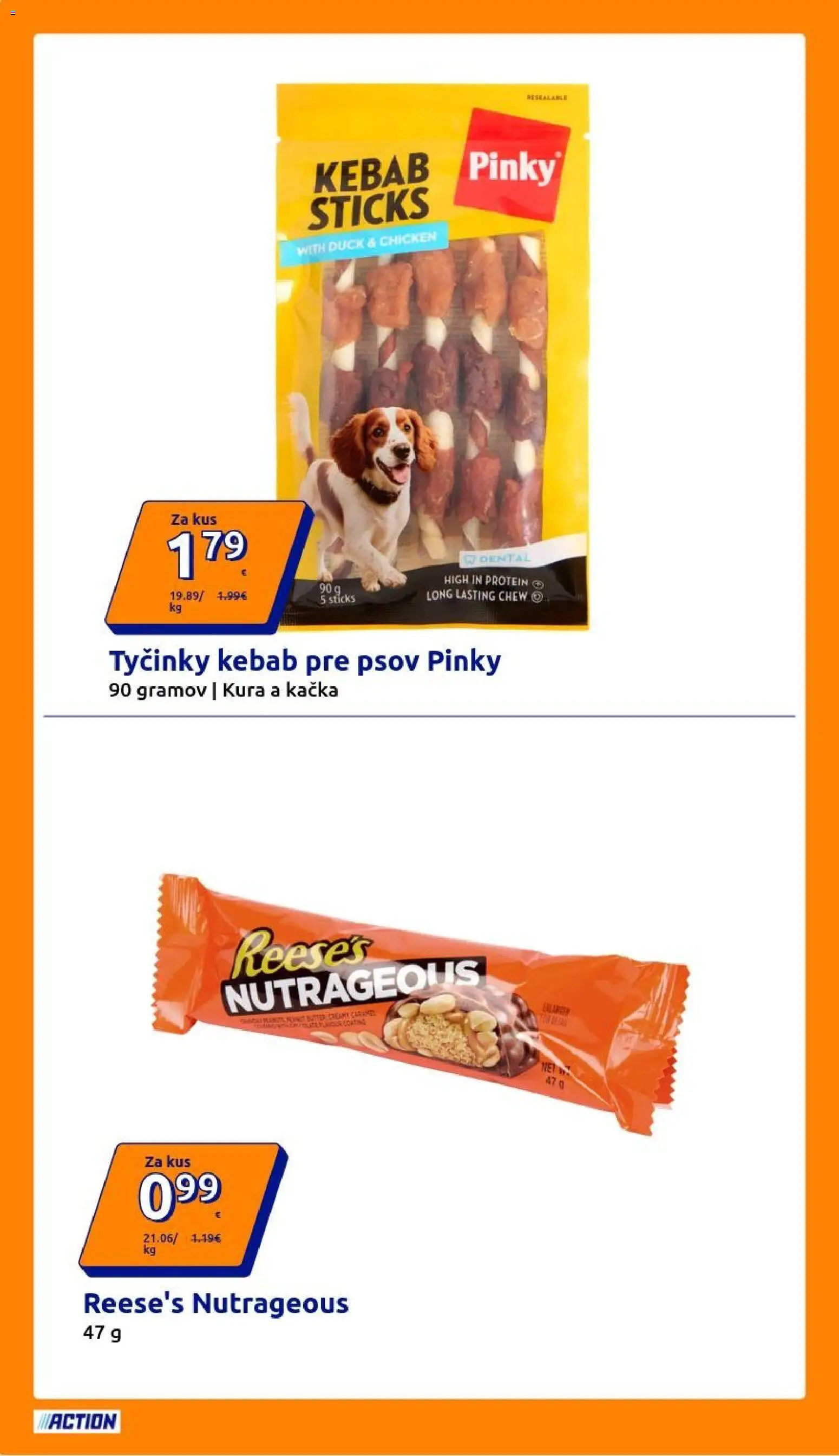 Náhľad Action letáku platného od 21.10.2026 - Protein, Kačka