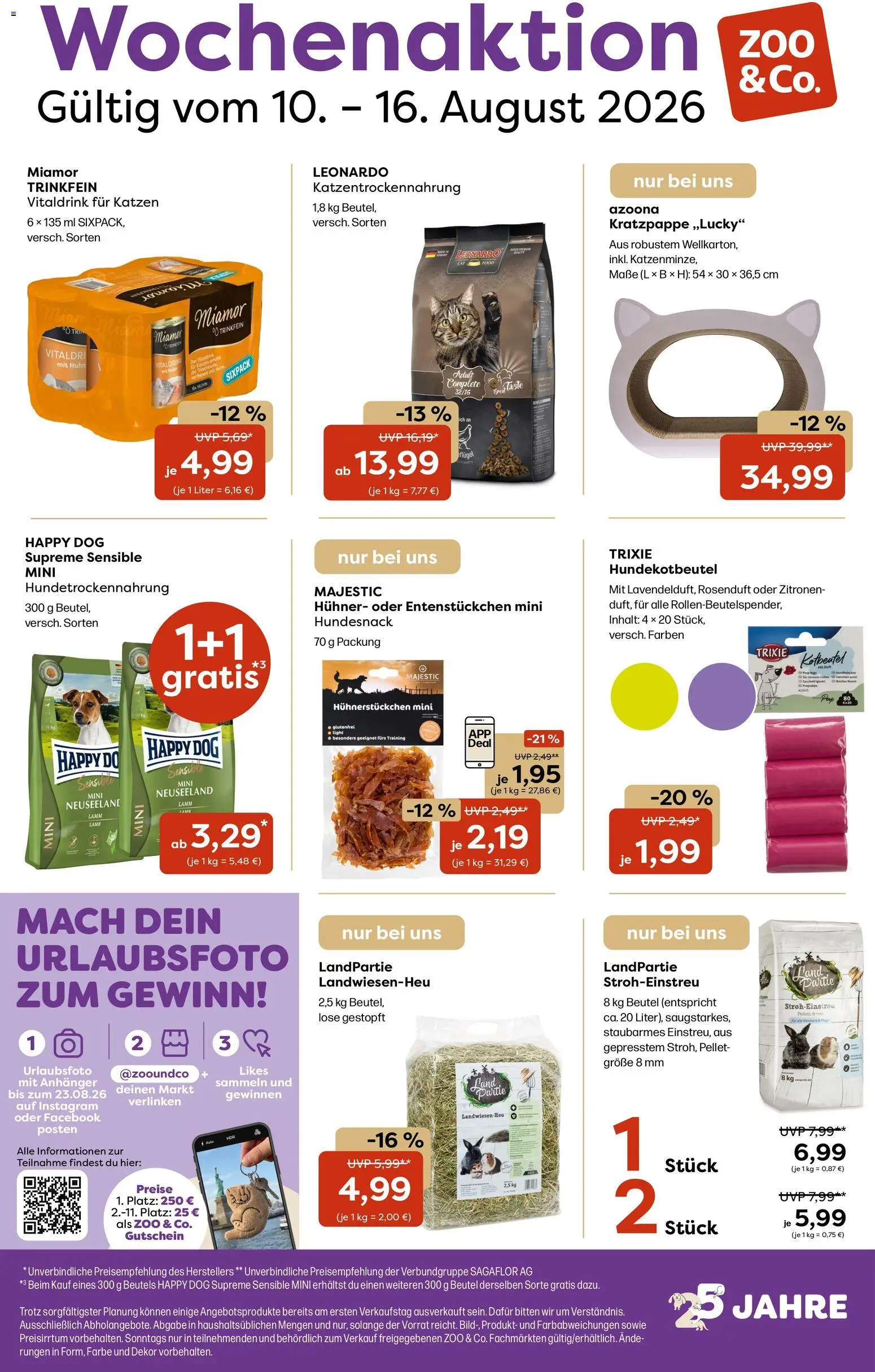 Vorschau von dem Prospekt des Geschäftes Zoo & co, gültig ab dem 10.08.2026 - Zitronen, Duft
