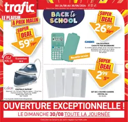 Prévisualisation de Trafic Publicité du magasin Trafic formulaire valide 26/08/2026