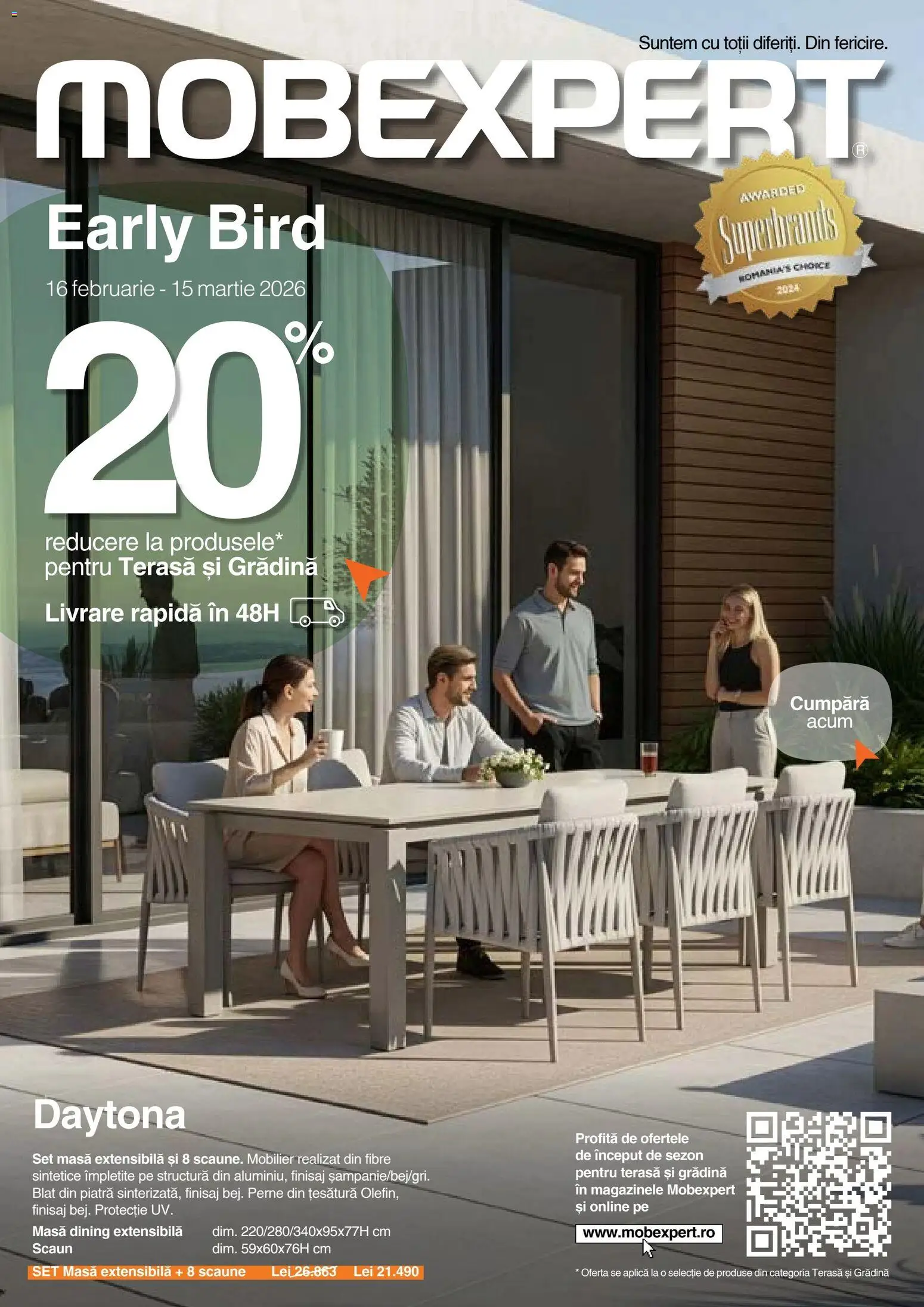 Previzualizarea de cataloage: Mobexpert Catalog nou valabil de la 16.02.2026