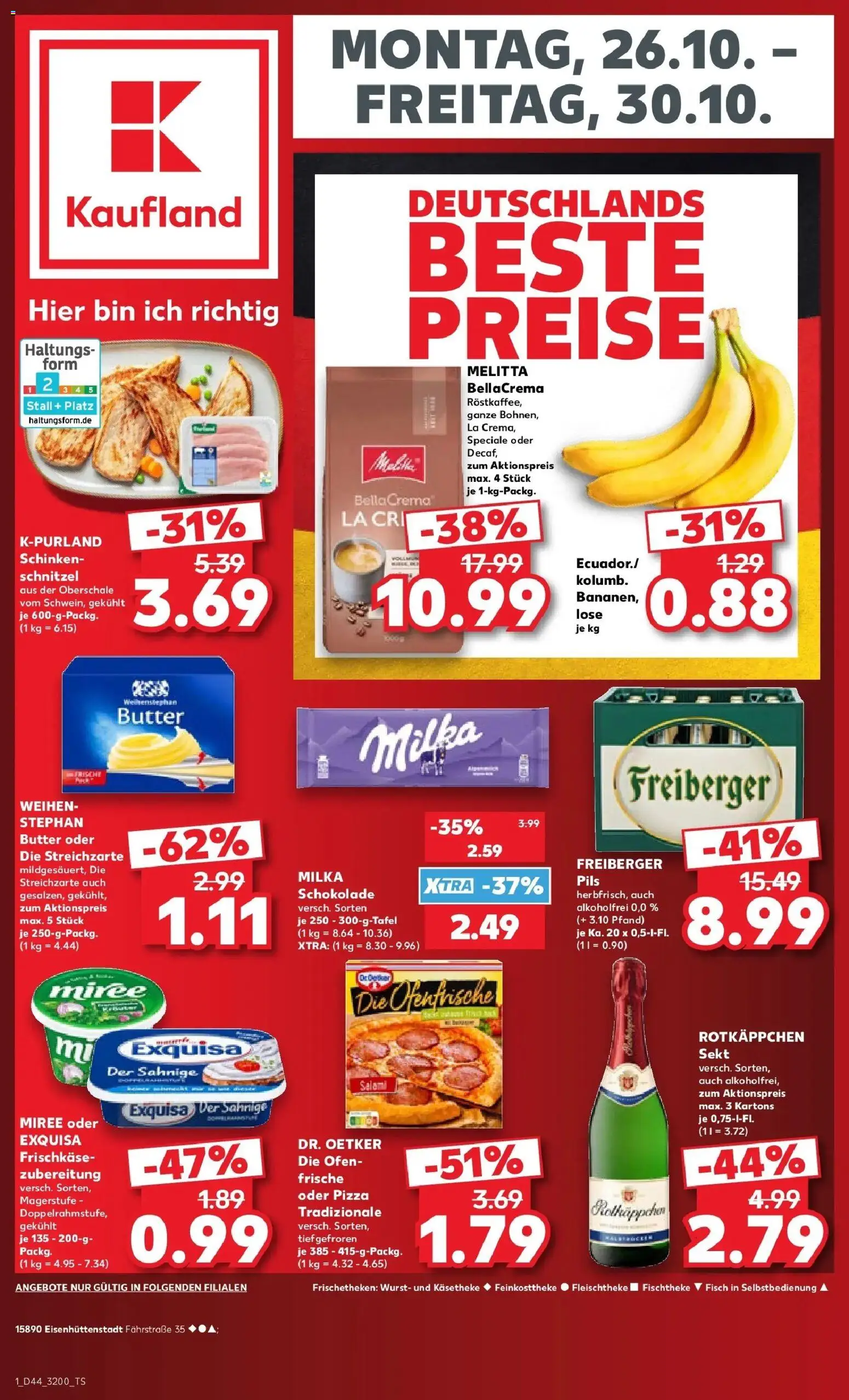 Vorschau von dem Prospekt des Geschäftes Kaufland, gültig ab dem 26.10.2026