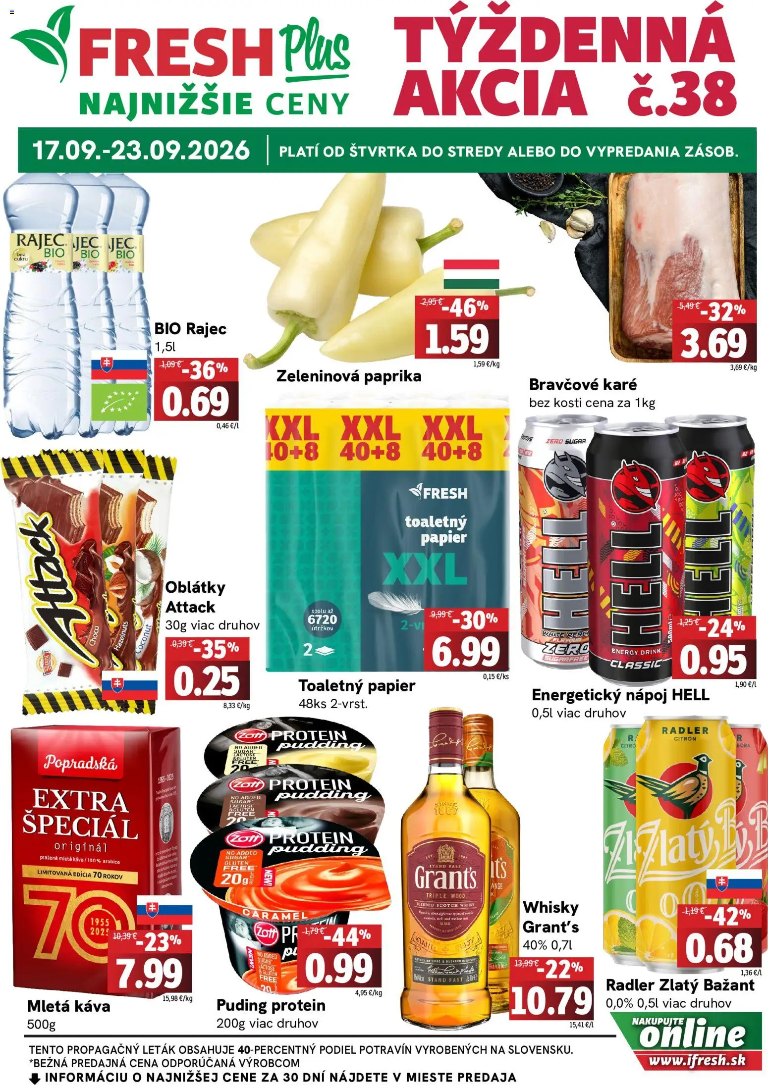 Náhľad Fresh letáku platného od 17.09.2026