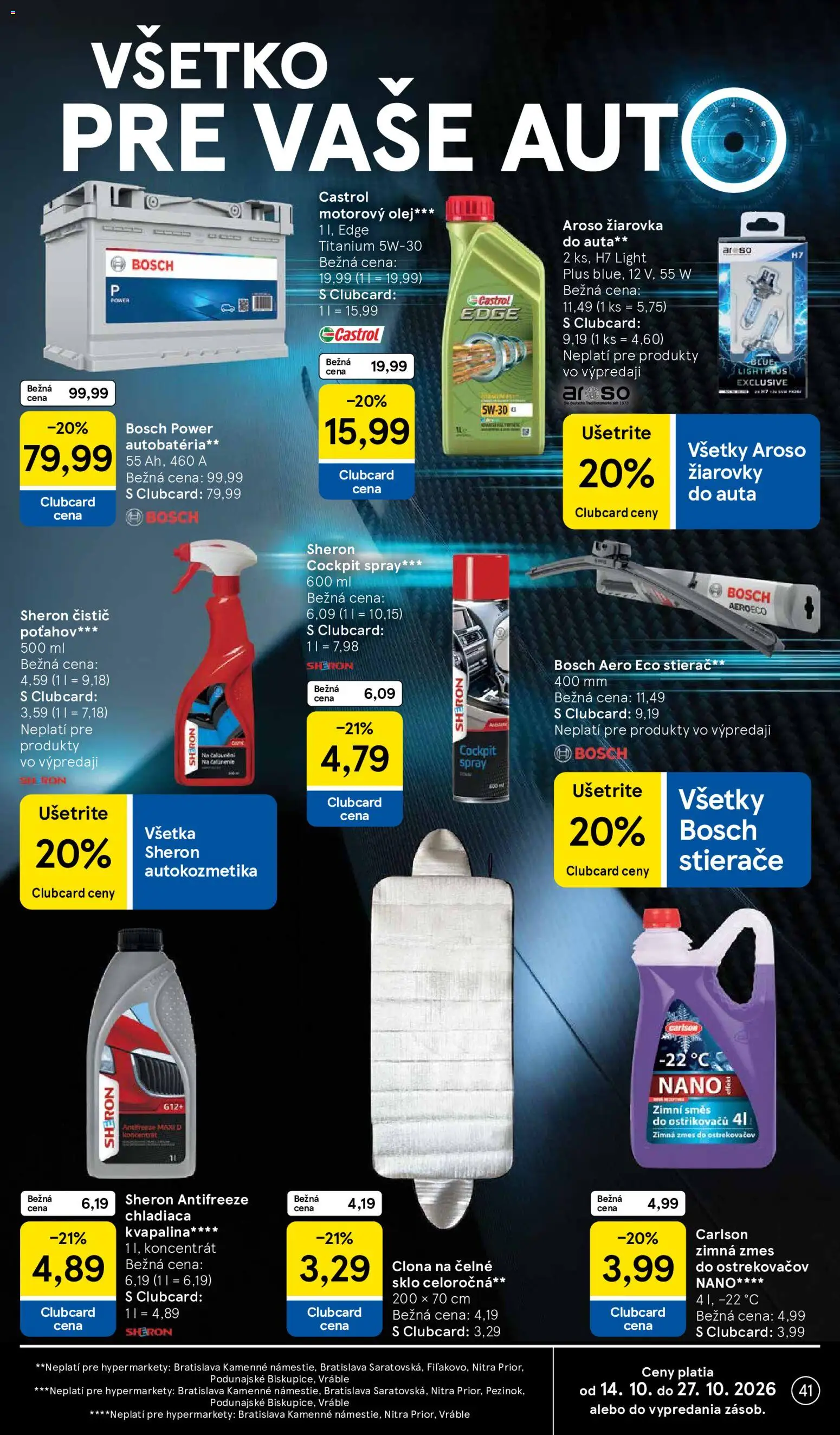 Náhľad Tesco letáku platného od 14.10.2026